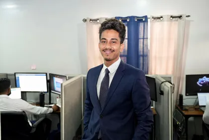 Joel Sahadeo, Finance Controller at OSS, Georgetown Guyana office